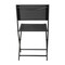 Merrick Lane Bardwell Set of 2 Versatile Flex Comfort Indoor/Outdoor Fold Chairs with Metal Frames